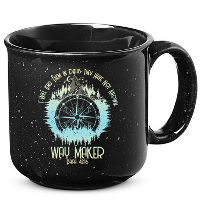 Spiritual Way Maker Bible Verse Christian Faith Way Maker 15oz Campfire Ceramic Mug