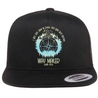 Spiritual Way Maker Bible Verse Christian Faith Way Maker Flatbill Hat