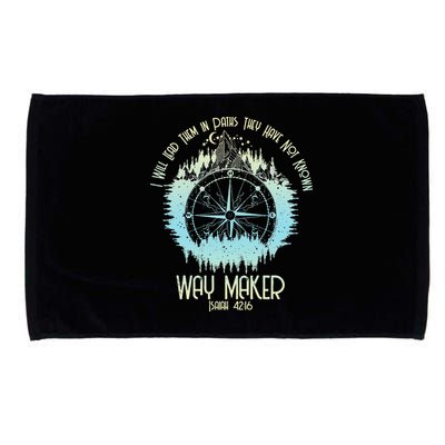 Spiritual Way Maker Bible Verse Christian Faith Way Maker Microfiber Hand Towel