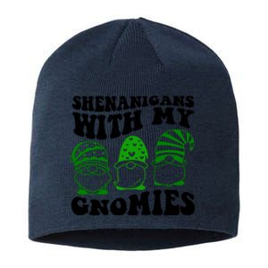 Shenanigans With My Gnomies St Patricks Day Sustainable Beanie