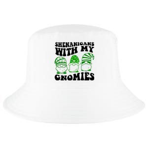 Shenanigans With My Gnomies St Patricks Day Cool Comfort Performance Bucket Hat