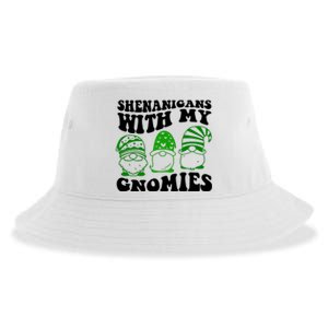 Shenanigans With My Gnomies St Patricks Day Sustainable Bucket Hat