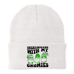 Shenanigans With My Gnomies St Patricks Day Knit Cap Winter Beanie