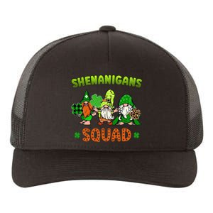 Shenanigans With My Gnomies St Patrick's Day Gnome Shamrock Yupoong Adult 5-Panel Trucker Hat