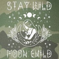 Stay Wild Moon Child Celestial Wiccan Witchy Boho Vibes Legacy Tie Dye Trucker Hat