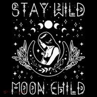 Stay Wild Moon Child Celestial Wiccan Witchy Boho Vibes Apron