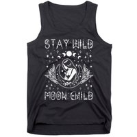 Stay Wild Moon Child Celestial Wiccan Witchy Boho Vibes Tank Top