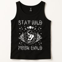 Stay Wild Moon Child Celestial Wiccan Witchy Boho Vibes Tank Top