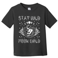 Stay Wild Moon Child Celestial Wiccan Witchy Boho Vibes Toddler T-Shirt