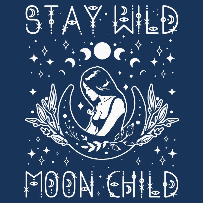 Stay Wild Moon Child Celestial Wiccan Witchy Boho Vibes Infant Baby Jersey Bodysuit