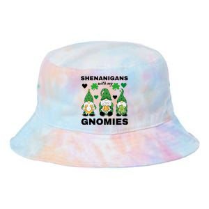 Shenanigans With My Gnomies St.Patrick Day Cute Gift Tie Dye Newport Bucket Hat