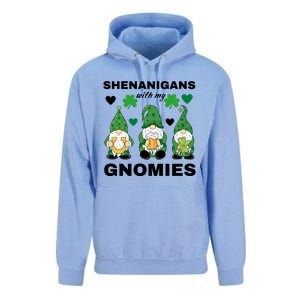 Shenanigans With My Gnomies St.Patrick Day Cute Gift Unisex Surf Hoodie