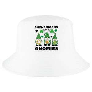 Shenanigans With My Gnomies St.Patrick Day Cute Gift Cool Comfort Performance Bucket Hat