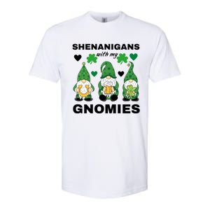 Shenanigans With My Gnomies St.Patrick Day Cute Gift Softstyle CVC T-Shirt