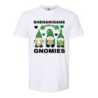 Shenanigans With My Gnomies St.Patrick Day Cute Gift Softstyle CVC T-Shirt