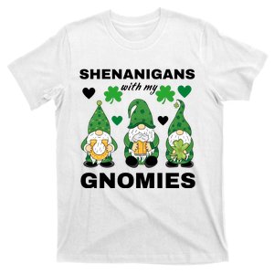 Shenanigans With My Gnomies St.Patrick Day Cute Gift T-Shirt