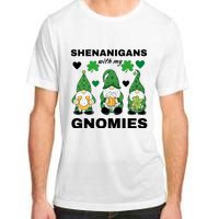 Shenanigans With My Gnomies St.Patrick Day Cute Gift Adult ChromaSoft Performance T-Shirt