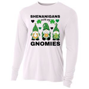 Shenanigans With My Gnomies St.Patrick Day Cute Gift Cooling Performance Long Sleeve Crew