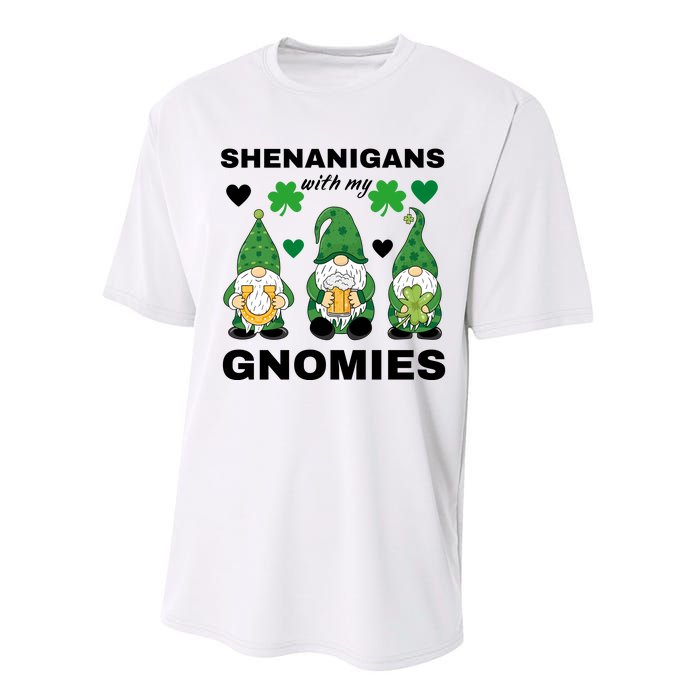 Shenanigans With My Gnomies St.Patrick Day Cute Gift Performance Sprint T-Shirt