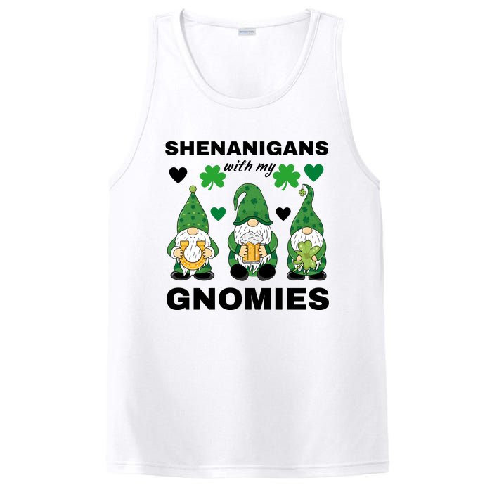 Shenanigans With My Gnomies St.Patrick Day Cute Gift PosiCharge Competitor Tank