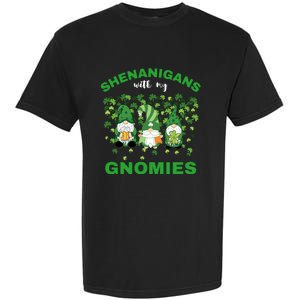 Shenanigans With My Gnomies St.Patrick Day Cute Gift Garment-Dyed Heavyweight T-Shirt