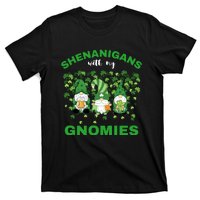 Shenanigans With My Gnomies St.Patrick Day Cute Gift T-Shirt