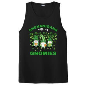 Shenanigans With My Gnomies St.Patrick Day Cute Gift PosiCharge Competitor Tank