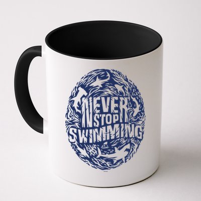 Shark Week: Never Stop Swimming Gift Mug