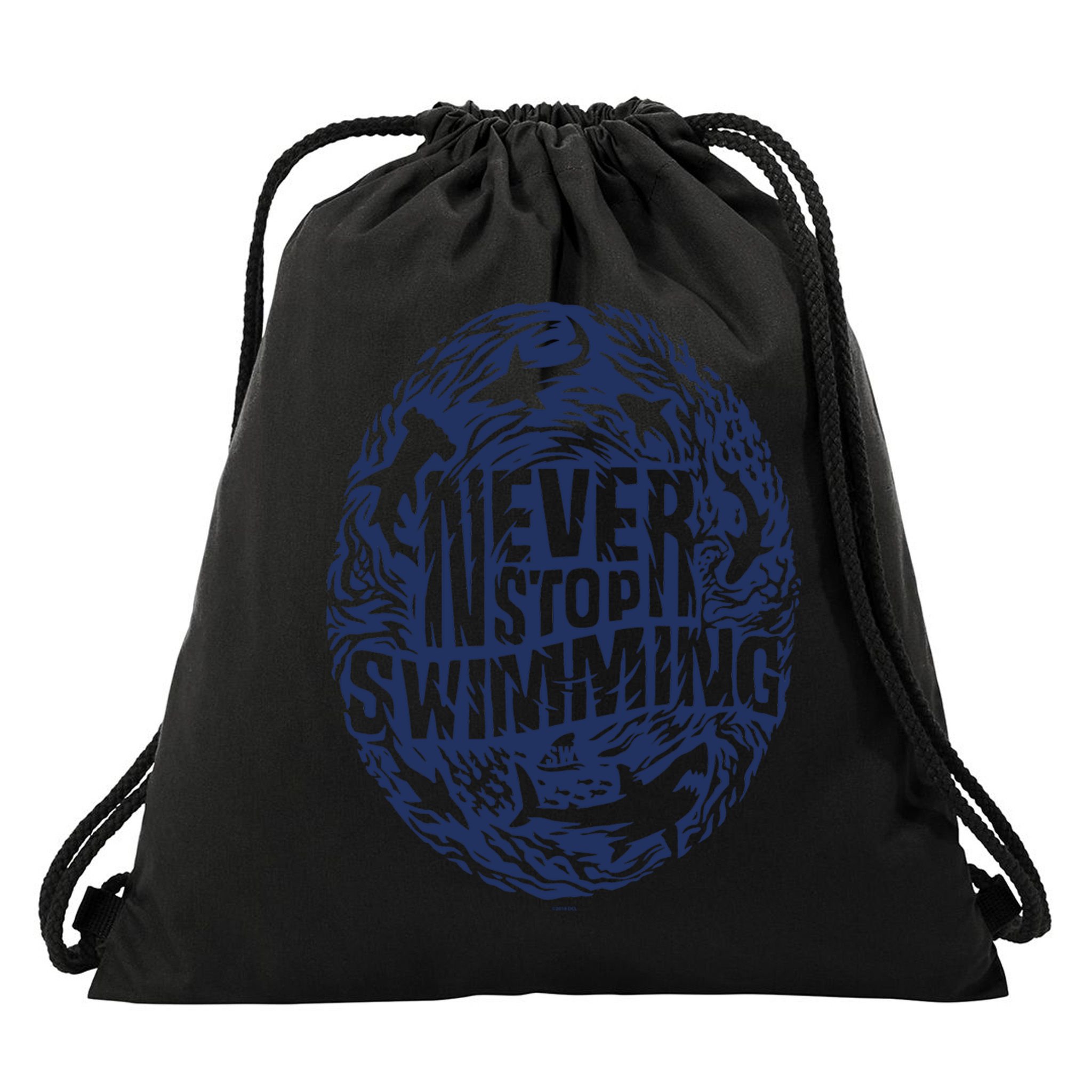 Shark Week: Never Stop Swimming Gift Drawstring Bag