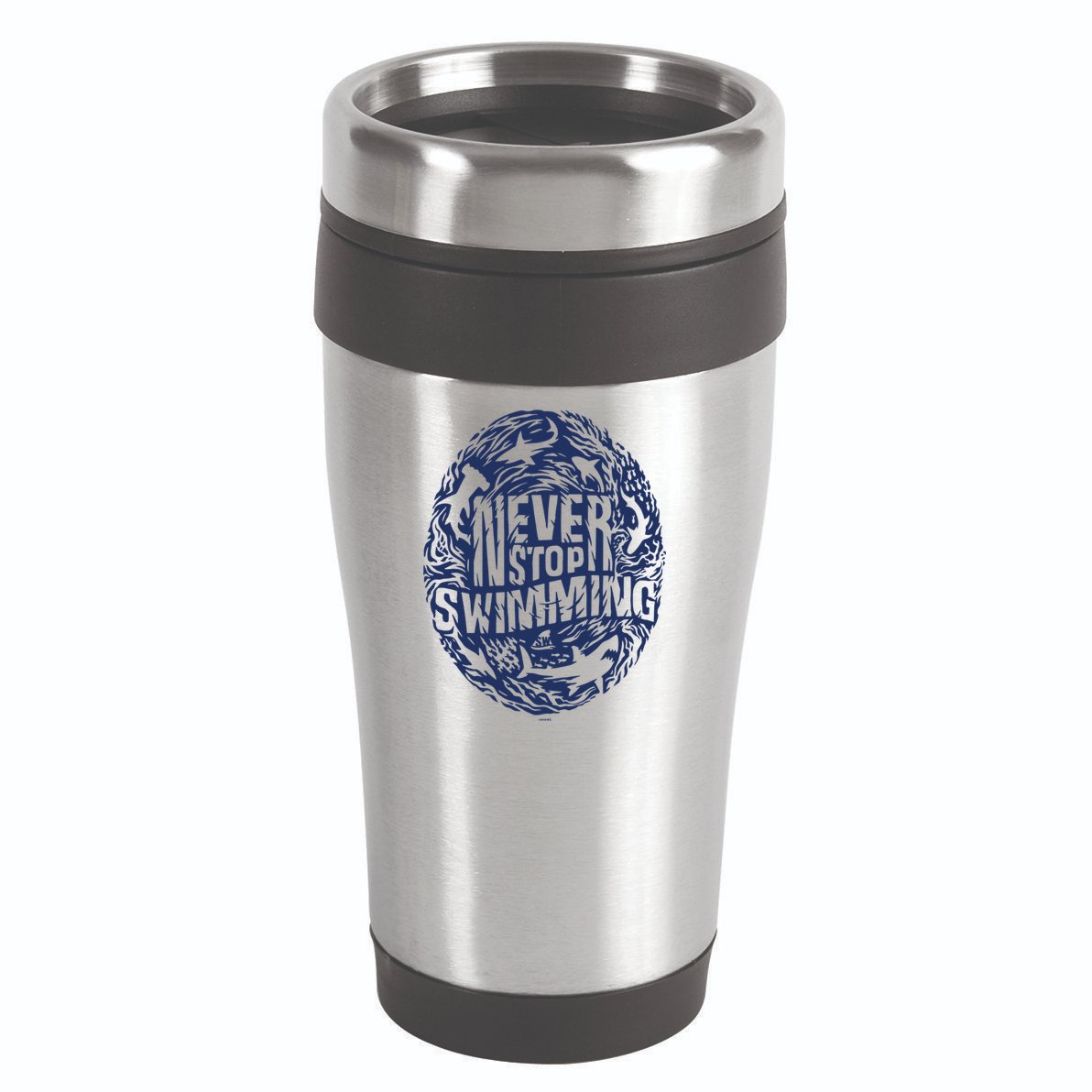 Shark Week: Never Stop Swimming Gift 16oz Travel Tumbler