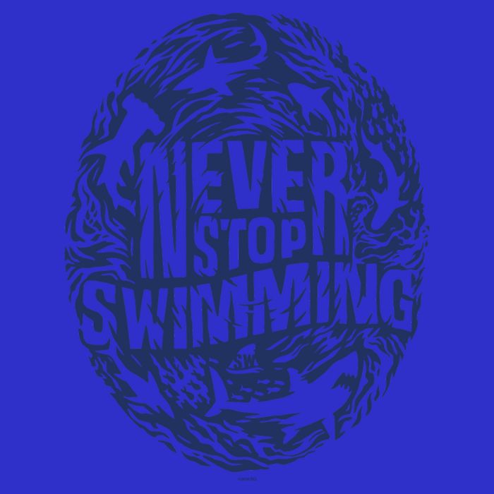 Shark Week: Never Stop Swimming Gift Baby Bodysuit