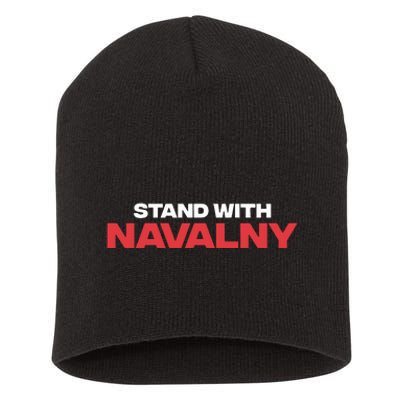 Stand With Navalny Short Acrylic Beanie