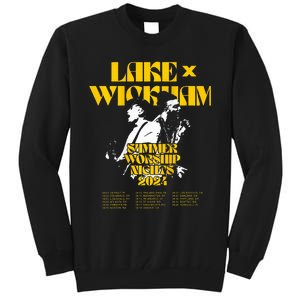 Summer Worship Nights Black 24 Tall Sweatshirt