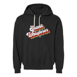 Skank Whisperer Offensive Adult Jokes Retro Garment-Dyed Fleece Hoodie