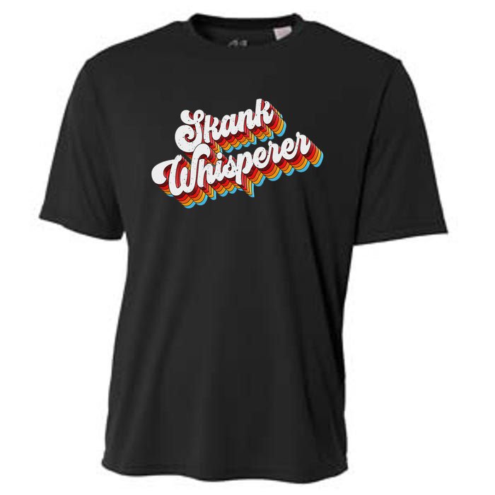 Skank Whisperer Offensive Adult Jokes Retro Cooling Performance Crew T-Shirt