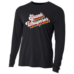 Skank Whisperer Offensive Adult Jokes Retro Cooling Performance Long Sleeve Crew