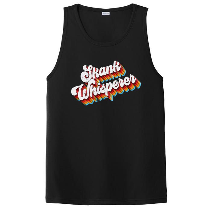 Skank Whisperer Offensive Adult Jokes Retro PosiCharge Competitor Tank