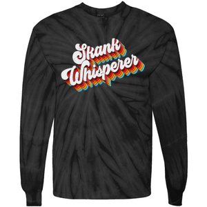 Skank Whisperer Offensive Adult Jokes Retro Tie-Dye Long Sleeve Shirt