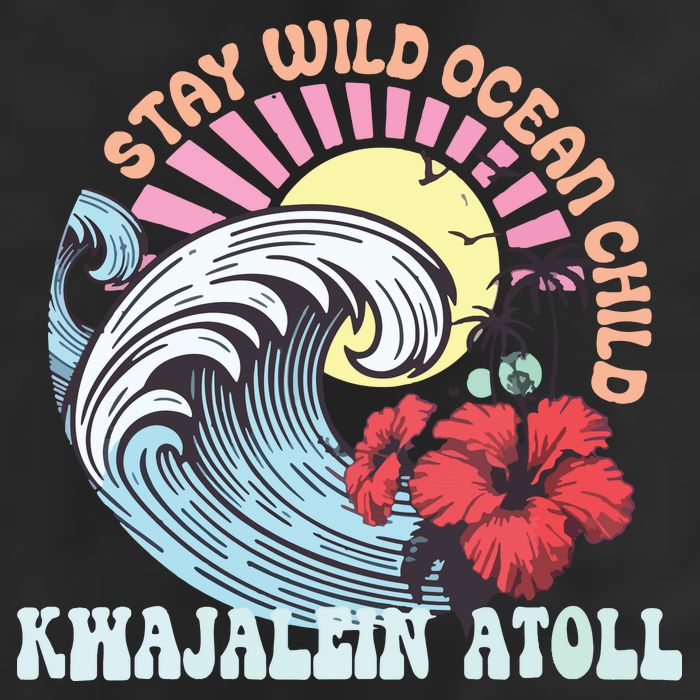 Stay Wild Ocean Child Kwajalein Atoll Cool Comfort Performance Bucket Hat