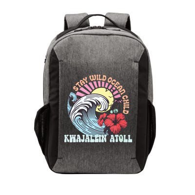 Stay Wild Ocean Child Kwajalein Atoll Vector Backpack