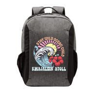 Stay Wild Ocean Child Kwajalein Atoll Vector Backpack
