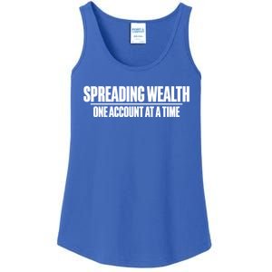 Spreading Wealth One Account At A Time Banker Gift Ladies Essential Tank