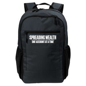 Spreading Wealth One Account At A Time Banker Gift Daily Commute Backpack