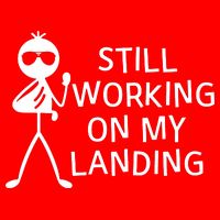 Still Working On My Landing Broken Arm Cast Recovery 16 in Basic Backpack