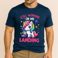 Still Working On My Landing Injury Broken Arm Cute Unicorn Performance Shirt