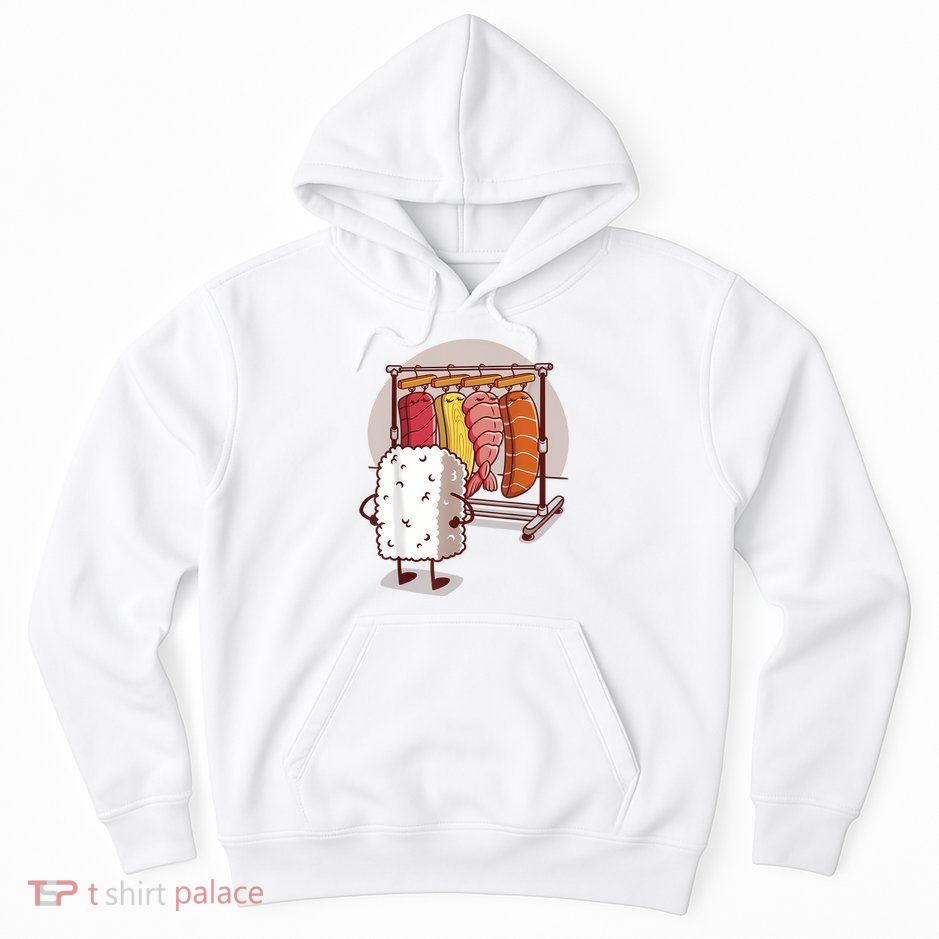 Sushi Wardrobe Olipop Funny Kawaii Japanese Food Hoodie