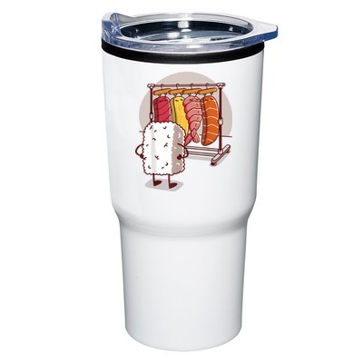 Sushi Wardrobe Olipop Funny Kawaii Japanese Food Tumbler