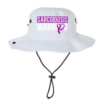 Sarcoidosis Warrior Purpe Ribbon Awareness Month Support Gift Legacy Cool Fit Booney Bucket Hat