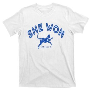 She Won Presidential Election 2024 Premium T-Shirt