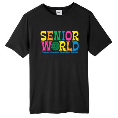 SENIOR WORLD POCONO MOUNTAIN WEST HIGH SCHOOL Tall Fusion ChromaSoft Performance T-Shirt